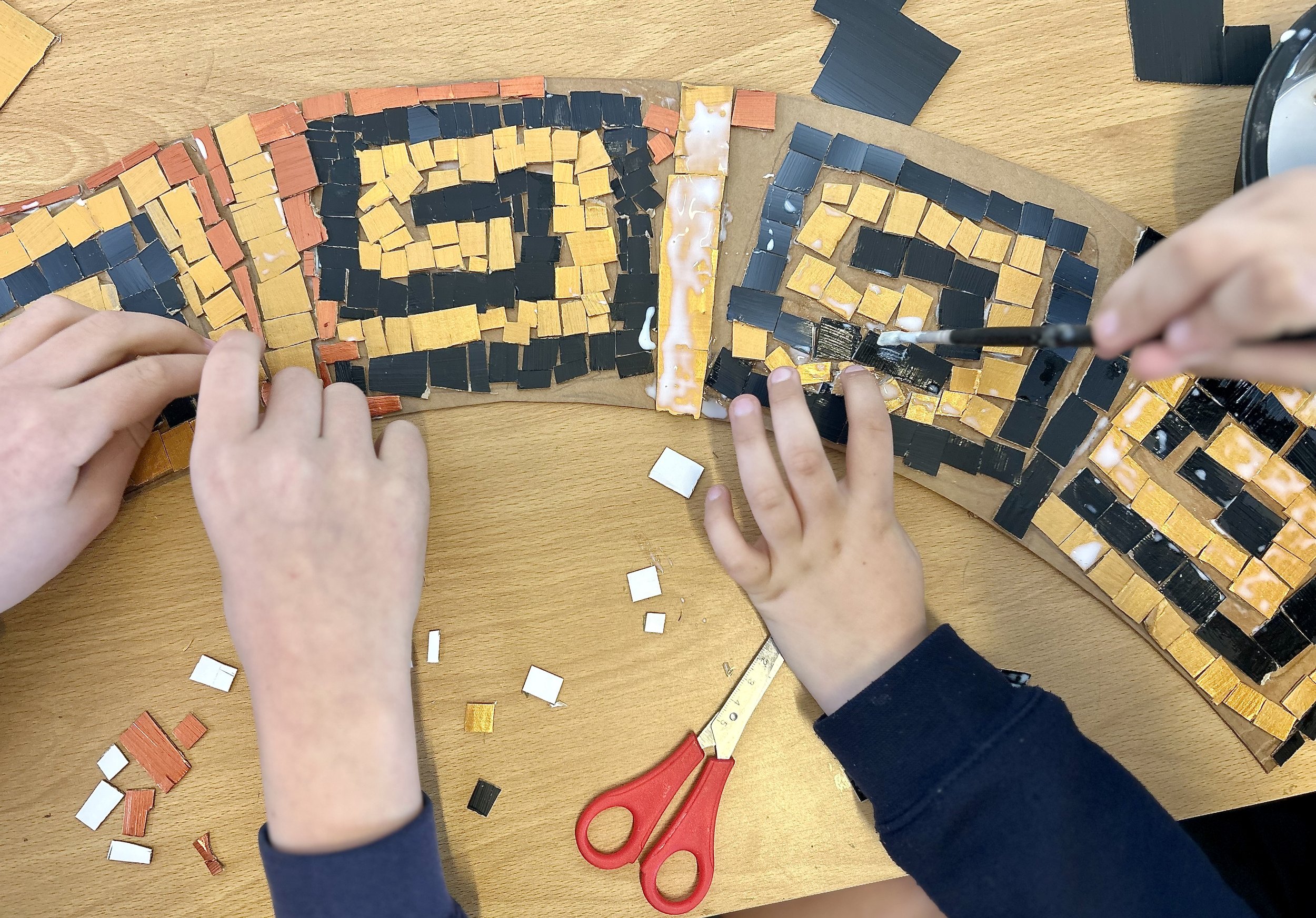 Cardboard Mosaic — Darrell Wakelam